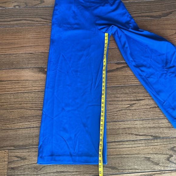 Donna Ricco New York Blue Jumpsuit wide leg  Size 6 - Picture 8 of 12